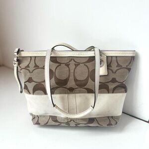 Coach Vintage Y2K Signature Tote Shoulder Bag 🤎